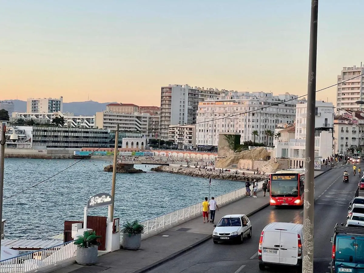 Splendid Sea Front Villa Apartment Top Location Marseille France