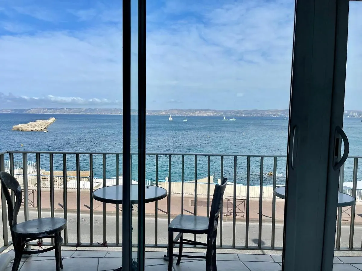 Splendid Sea Front Villa Apartment Top Location Marseille 0*,